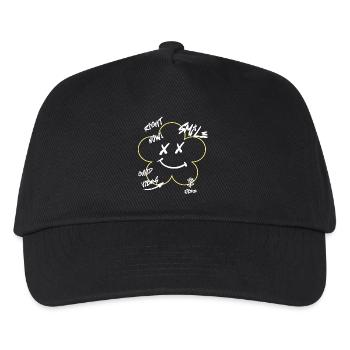 Urban Flower - Kids’ Baseball Cap - black - Front