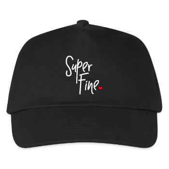 Super Fine for Hotter Mama Hot Girls - Kids’ Baseball Cap - black - Front