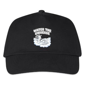 Wasser das Universum - Kinder Basecap - Schwarz - Vorne