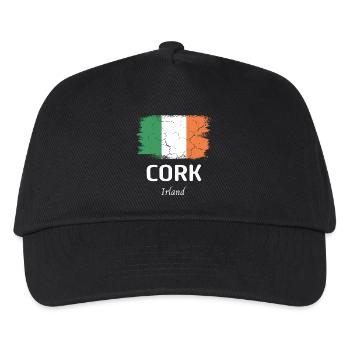Cork - Kids’ Baseball Cap - black - Front
