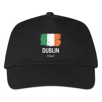 Dublin - Casquette de baseball Enfant - noir - Devant