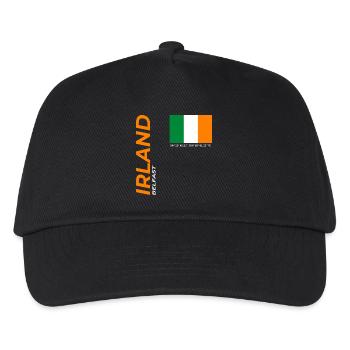 Belfast - Kinder Basecap - Schwarz - Vorne