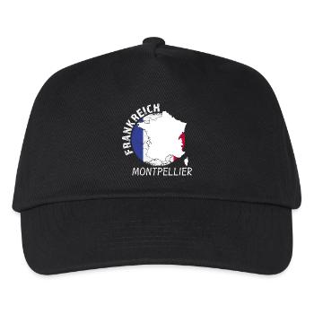 Montpellier - Kinder Basecap - Schwarz - Vorne