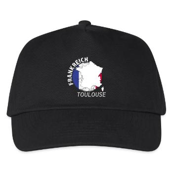Toulouse - Kids’ Baseball Cap - black - Front