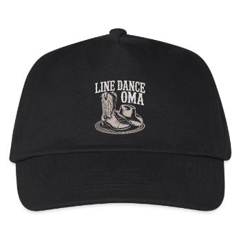 LineDance Granny Boots - Kids’ Baseball Cap - black - Front