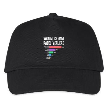 Bad Loser - Padel Humor for Men - Kids’ Baseball Cap - black - Front