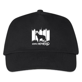 German Shepherd - Kinder Basecap - Schwarz - Vorne