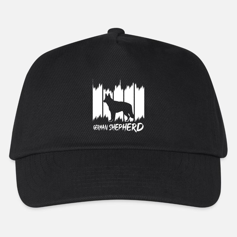 German Shepherd - Kids’ Baseball Cap - black