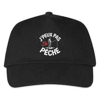 I can't I fished - Kids’ Baseball Cap - black - Front