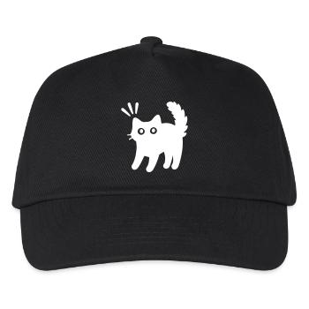 Chat Chat - Casquette de baseball Enfant - noir - Devant