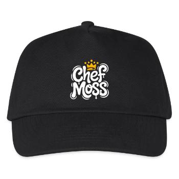 Chef Moss Graffiti Crown - Kids’ Baseball Cap - black - Front