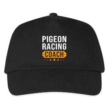Pigeon Race Pigeon Pigeons - Kids’ Baseball Cap - black - Front