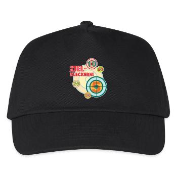Target spilling - because something always goes wrong - Kids’ Baseball Cap - black - Front