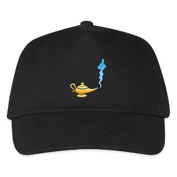 Der böse Genie - Kinder Basecap - Schwarz - Vorne