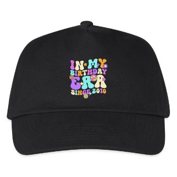 Idée de cadeau rétro pour le 16e anniversaire - Casquette de baseball Enfant - noir - Devant