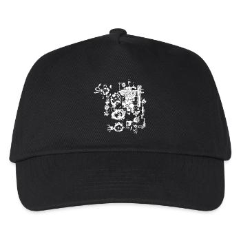 rusty machine - Kids’ Baseball Cap - black - Front