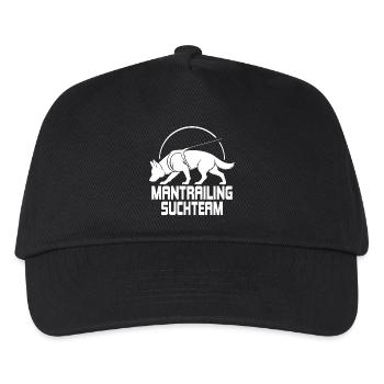 German Shepherd Mantrailing Search Team Dogs - Kids’ Baseball Cap - black - Front