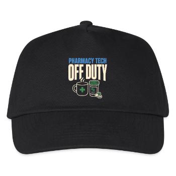 Pharmacy Technician Pharmacy Tech Cpht Rx Gift - Kids’ Baseball Cap - black - Front