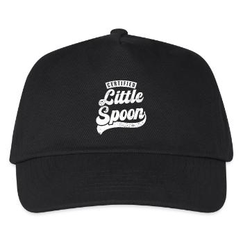 Petite Cuillère certifiée - Casquette de baseball Enfant - noir - Devant
