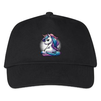 Unicorn Unicorns Unicorn Fan Unicorn Lover - Kids’ Baseball Cap - black - Front