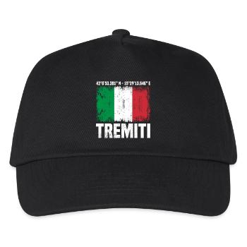 Tremiti Coordinates - Kids’ Baseball Cap - black - Front