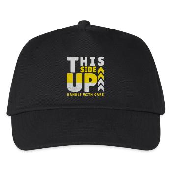 THIS SIDE UP  - Kinder Basecap - Schwarz - Vorne