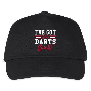Darts Spirit – I’ve Got the Darts - Kinder Basecap - Schwarz - Vorne