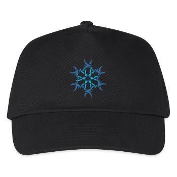Logo flocon de neige - Casquette de baseball Enfant - noir - Devant