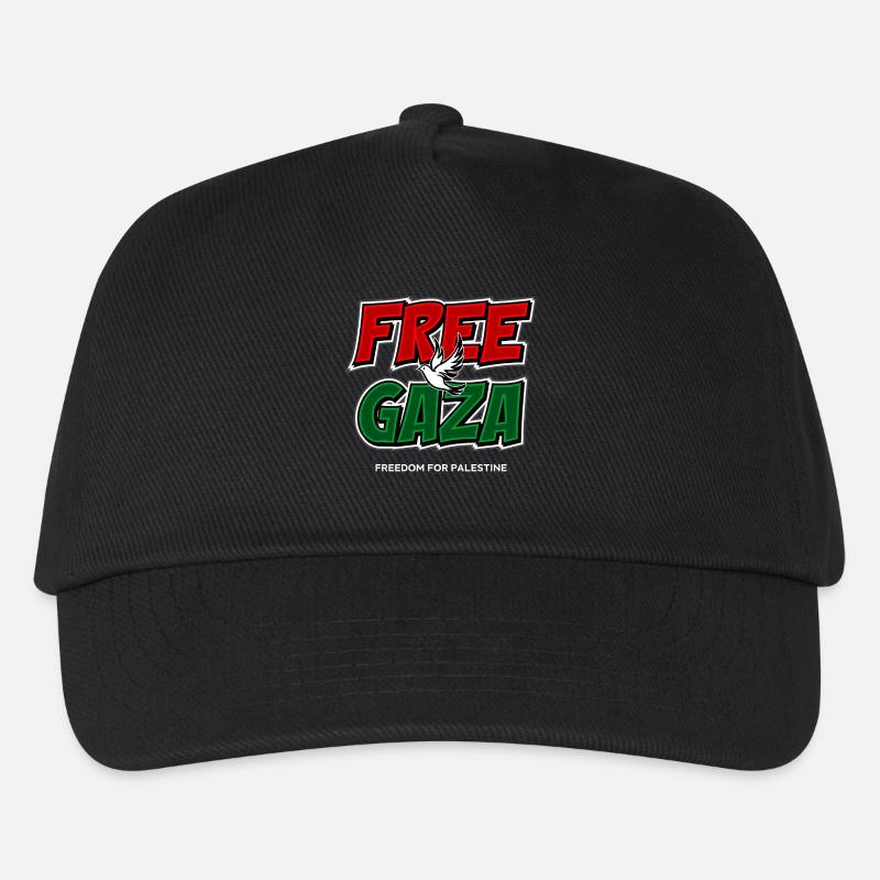 Libérez Gaza - Casquette de baseball Enfant - noir
