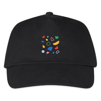 Climbing Wall Big Holds - Kids’ Baseball Cap - black - Front