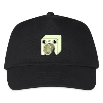MACHINE - Kids’ Baseball Cap - black - Front