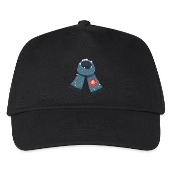 Schal - Kinder Basecap - Schwarz - Vorne