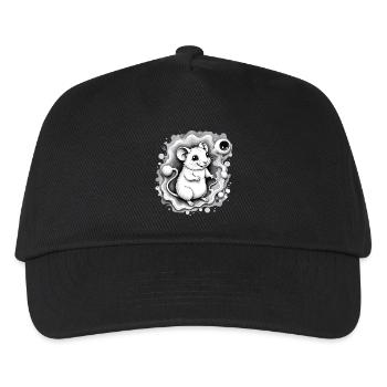 Hamster de l’espace - Casquette de baseball Enfant - noir - Devant