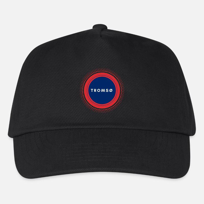 Tromsø Norwegen - Kinder Basecap - Schwarz