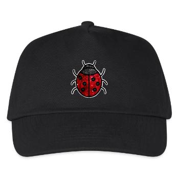 Cosmic Ladybug - Kids’ Baseball Cap - black - Front