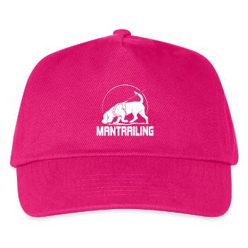 MANTRAILING Hundesport Suchhunde Hunde Hund - Kinder Basecap - Fuchsia - Vorne