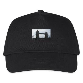Tower Brücke London - Kinder Basecap - Schwarz - Vorne