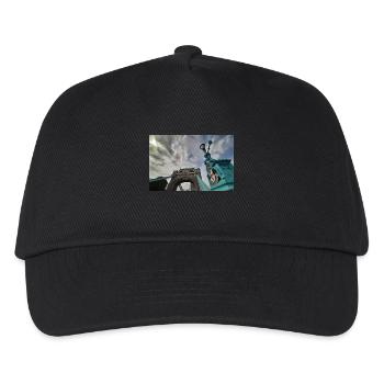 Tower bridge London with cloudy sky - Kids’ Baseball Cap - black - Front