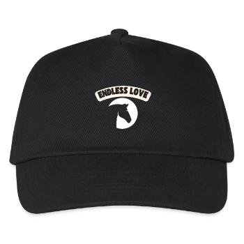 Endless love horse - Kids’ Baseball Cap - black - Front