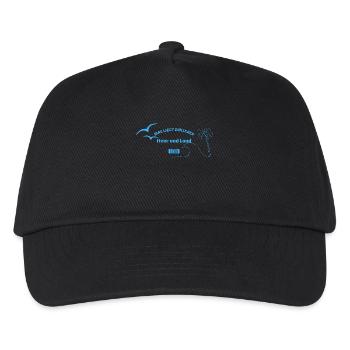 Ce qu’il y a entre la mer et la terre - Casquette de baseball Enfant - noir - Devant