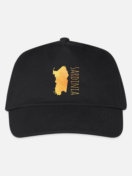 sardinia - Kinder Basecap - Schwarz