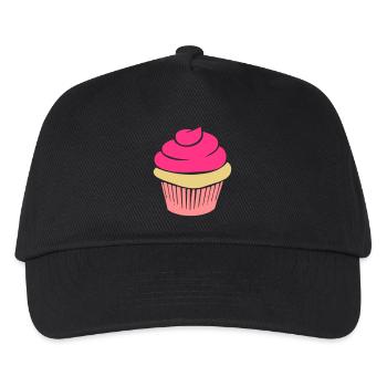 cupcake - Casquette de baseball Enfant - noir - Devant