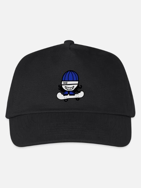 Skateboarder - Casquette de baseball Enfant - noir