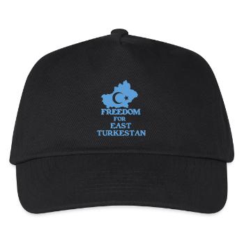Freedom East Turkestan - Kids’ Baseball Cap - black - Front