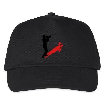 trumpet - Kids’ Baseball Cap - black - Front