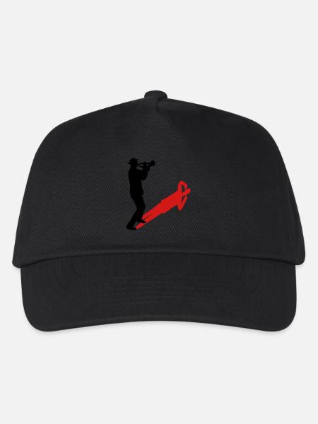 trumpet - Kinder Basecap - Schwarz