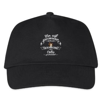 Colli Glück - Kinder Basecap - Schwarz - Vorne