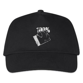 BORDEAUX BULLDOG 100 - Kids’ Baseball Cap - black - Front