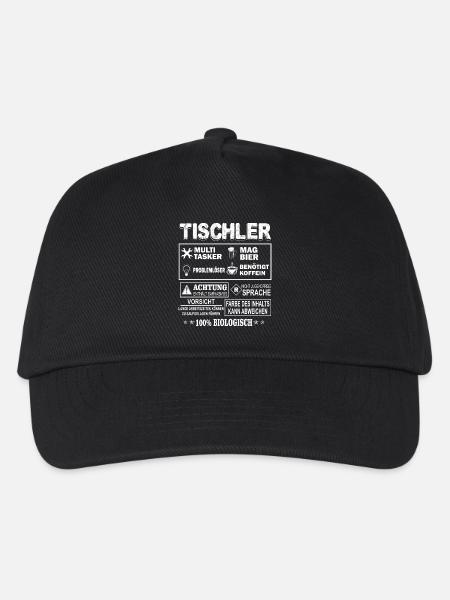 Tischler - Kinder Basecap - Schwarz