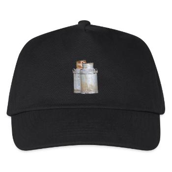 Milch - Kinder Basecap - Schwarz - Vorne